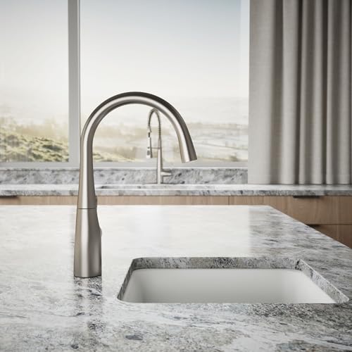 Image of KOHLER K-22034-VS Simplice(R) Bar Sink Faucet, Vibrant Stainless