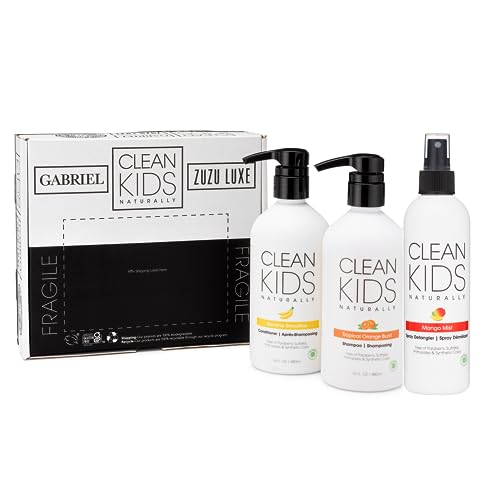 Clean Kids Naturally Bath Sets (Shampoo, Conditioner, &...