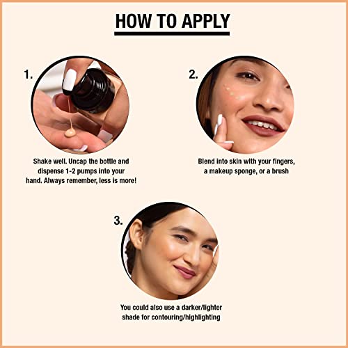 Image of STREET WEAR Foundation -Light (Light) - 30 ml -Weightless, Buildable Coverage, Breathable, Water-based Formulation for Daily Use, Enriched with Vitamin E (Pack of 2)