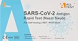 SARS-CoV2 Antigen-Schnelltest, Nasenabstrich, Laientest, Selbsttest zur Eigenanwendung (1 Stück)