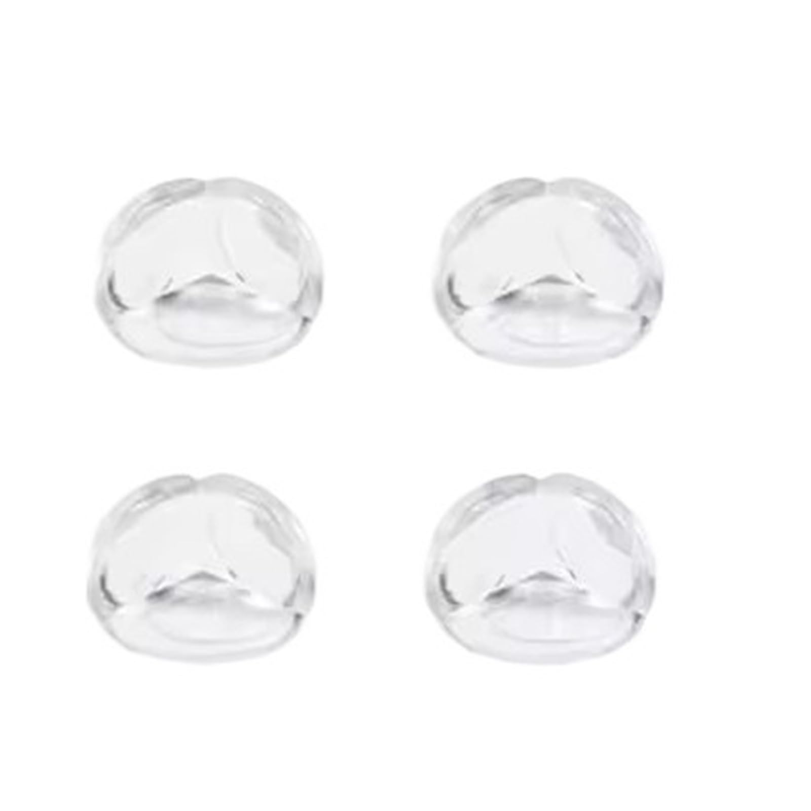4/8/16pcs Safety Silicone Table Corner Protector Furniture Edge Protection Cover Transparent Children Anti Collision(4PCS Round Shaped)