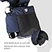 Harrison Howard Equestrian Western Saddle Bag Nylon Water Bottle/Gear Carrier Convenient Saddle Bag Navy
