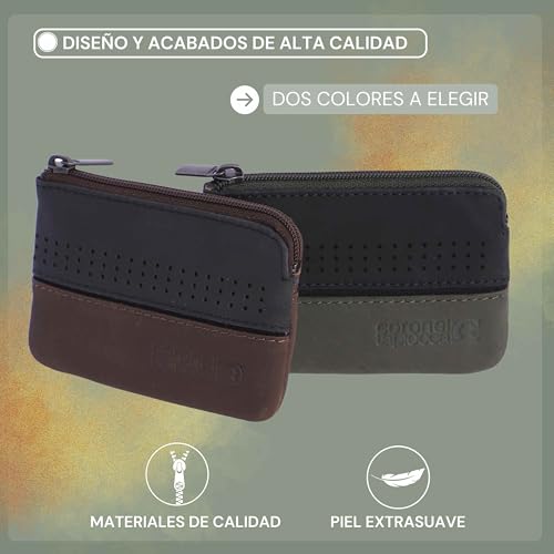 Coronel Tapioca, Alejo Accesorio De Viaje Billetera Hombre, Marron, 11 3 X 8 - imagen 6
