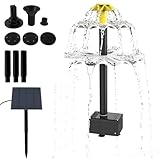 Kit de pompe de fontaine Peut ajouter du plaisir à votre jardin, la fontaine solaire sera un choix idéal pour la décoration du jardin.