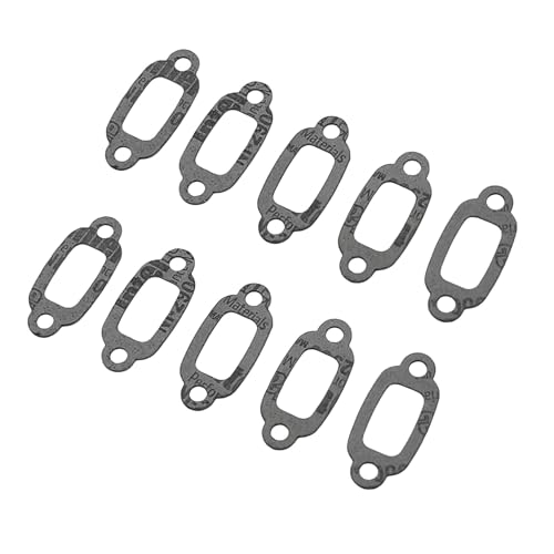FLMLF RC Car Gasket 10PCS for Exhaust Pipe Fit 23CC 26CC 29CC 30.5CC 32CC 35CC 36CC 1/5 RC Car Engine for 1/5 RC HPI Baja 5B 5T 5SC Redcat HSP FG...