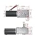 Schneckengetriebemotor Geräuscharm Hohe Torsionsgeschwindigkeit Reduzieren Sie den elektrischen Getriebemotor Reversibler Schneckengetriebemotor 8mm Welle 12V(12 V, 20 U/min)