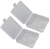 Algopix Similar Product 10 - 2 x White Clear Plastic Protective
