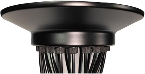 Miniatura 9 de Lámpara de araña colgante de araña, lámpara Edison de 14 brazos, vintage, industrial, steampunk, techo colgante multi DIY