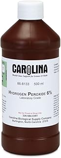 Hydrogen Peroxide, 6%, Laboratory Grade, 500 mL