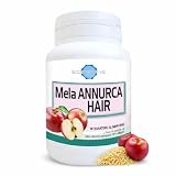 MELA ANNURCA HAIR | Integratore Alimentare con Estratto di Mela Annurca Campana IGP e Miglio | Benessere e Nutrimento dei Capelli | Supporto per Capelli, Pelle e Unghie | 30 Capsule