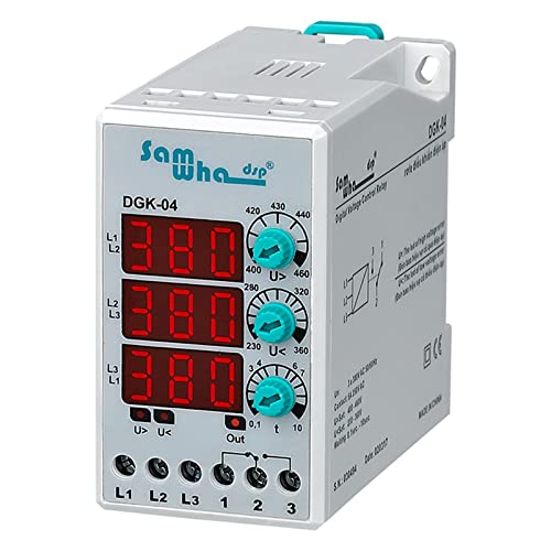 Relais de protection triphasé DGK-04 pour sécuriser vos machines d'atelier et pompes de site