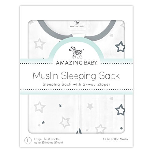 Image of Amazing Baby Muslin Sleeping Sack