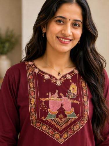 Image of Kurti for Women | Elegant Long Kurtis for Casual, Office, Festive