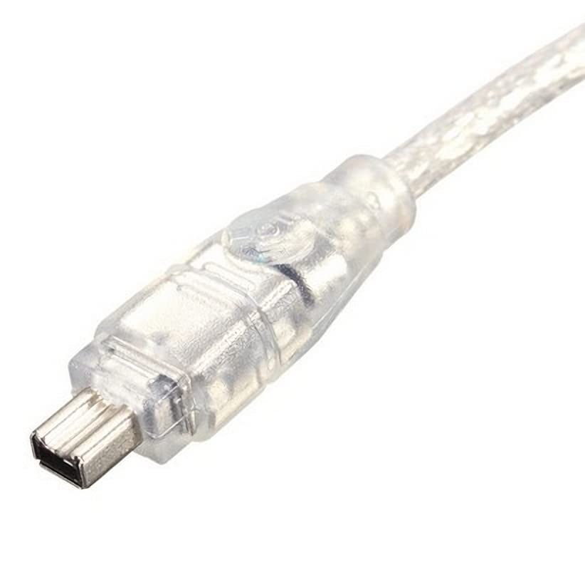 USB FireWire Cables, USB Male to Firewire IEEE 1394 4 Pin Male Adapter Cord Cable for SONY DCR-TRV75E DV Adapter (5FT/1.5M) - Image 5