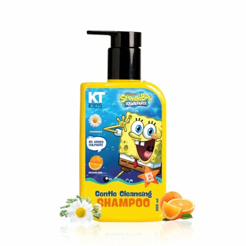 Image of Gentle Cleansing Shampoo for Kids boys 3-7 Year | Pediatrician Certified & 100% Vegan | Tear-Free & pH Balanced | Orange & Chamomile Extract | Mild Daily Scalp Cleanser | 200ml