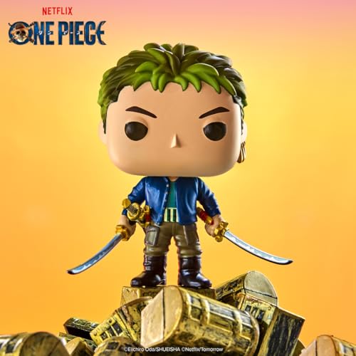 Image of Funko Pop! TV: One Piece - Zoro - Collectable Vinyl Figure - Gift Idea - Official Merchandise - Toys for Kids & Adults - Anime Fans - Model Figure for Collectors and Display