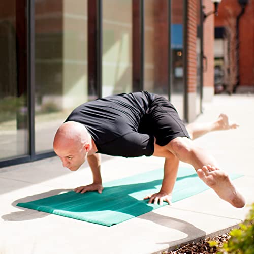 Image of Hugger Mugger Nature Ultra Yoga Mat - Unique Variegated Design, Extra Cushion, Durable, Sticky and Grippy, Stable Non-Slip Surface, Lightweight