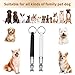 SPECIALISTTRIAN Dog Training Whistle Set, 2-Pack, Professional Adjustable Silent Whistles with Lanyard, Black and White
