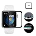 Produktbild Schutzglas für die Apple Watch 38mm transparenter 9H Displayschutz blasenfrei gehärtetes Glas