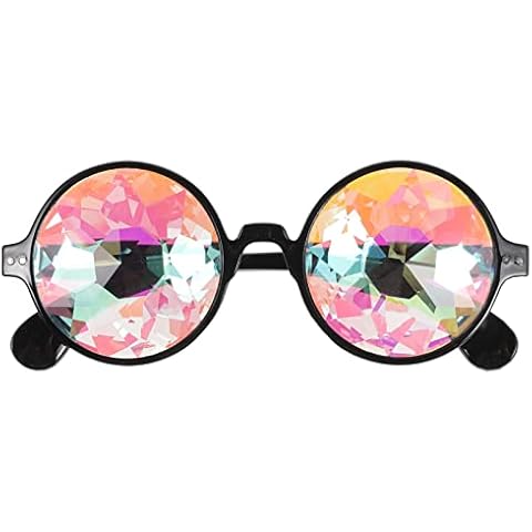 SOIMISS Gafas de sol caleidoscopio 4D arcoíris Cover