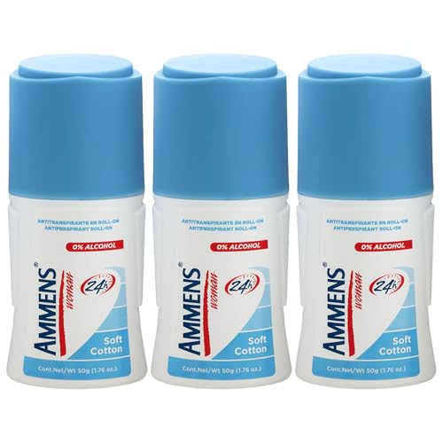 Ammens Desodorante Roll-On para Mujer Pack 3 Alcohol-Free miniatura 1