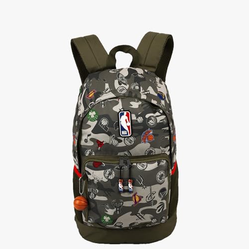 Mochila NBA Begins Camuflado Verde