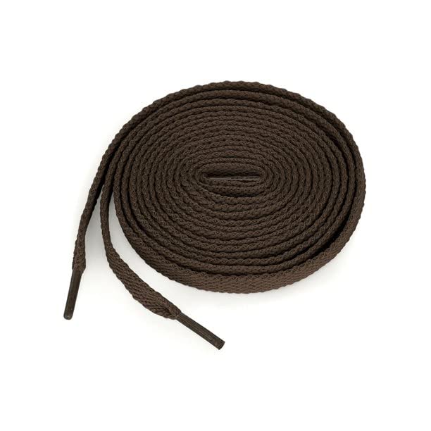 Image of 2 PAIRS Flat Shoe laces 48 Inches Wide Shoelaces for Athletic Running Sneakers Sports Shoes Boot Laces Strings (2 Pairs)