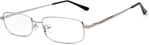 Miniatura 5 de Fuisetaea Vidrios miopes de la miopía del marco metálico -2.00 vidrios de distancia de aleación de titanio