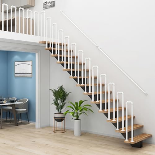 Balustres d'escalier en fer forgé pour sécuriser un sol sans mur d'appui - 6