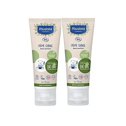 MUSTELA Crema Pañal - Certificada Bio DUPLO 75ML+75ML