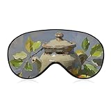 Design réglable : la sangle réglable peut serrer le masque de sommeil pour enlever davantage la lumière, sans pression sur les yeux, et vous fournir un environnement de sommeil confortable. Il ne causera pas de maux de tête en raison du serrage court des bretelles, il ne bougera pas ou ne tombera pas pendant que vous dormez.