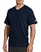 Champion mens Classic Jersey V-neck Tee Shirt, Navy, X-Large US