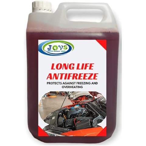 Jovs Antifreeze & Coolant 5 Litre Long Life Concentrate Red -36° Cover