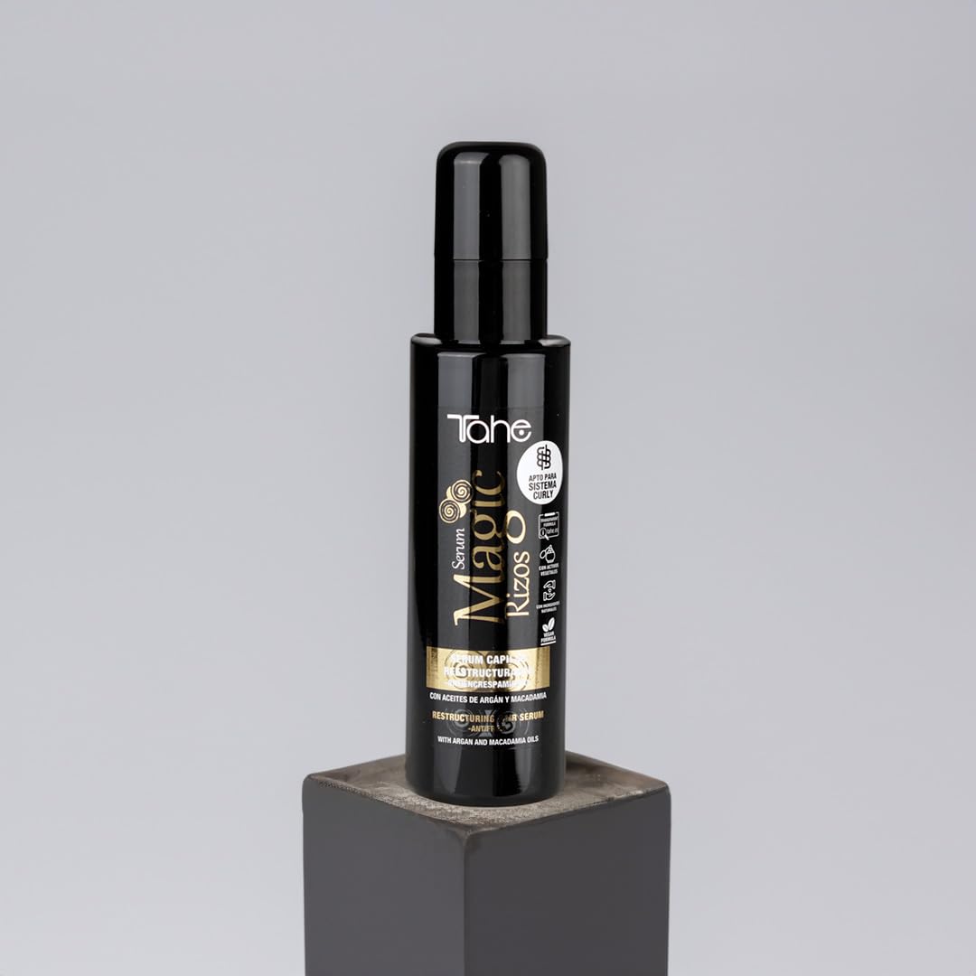 Tahe Magic Rizos Sérum Capilar Reestructurante antiencrespamiento apto para Método Curly, 100 ml