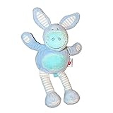 Doudou peluche ane caballo azul pañuelo amarillo – Tex – Carrefour H 35 cm 7671