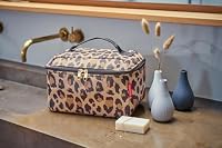 reisenthel beautycase - quadratischer Kulturbeutel, Gepäckorganisator, Kosmetiktasche, Couleur:Leo Macchiato – Ansicht 8