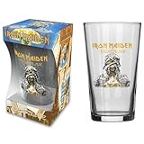 razamataz IRON MAIDEN BIERGLAS BEER GLASS WORLD SLAVERY 