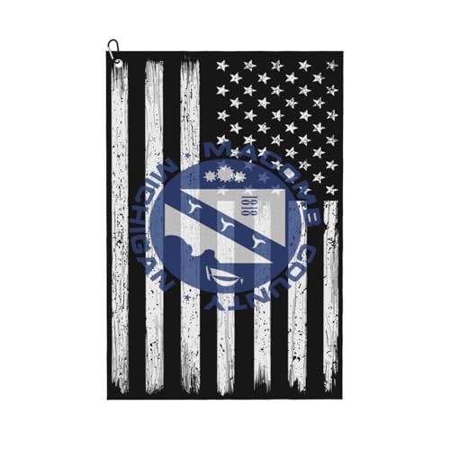 BASRETY Macomb County Golf Towel 24