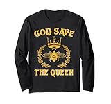 Sauvez les abeilles et montrez au monde combien elles sont importantes pour l'environnement avec cette chemise « God Save The Queen » Save the Bees Parfait pour un écologiste, un guerrier d'abeille, un éco-guerrier, un jour de la terre, une marche pour la science, sauver les abeilles et sauver la planète