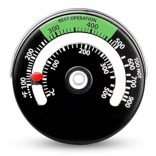 Ofenthermometer,Magnetischthermometer Herdthermometer Thermometer Ofen für Holz Log Kaminrohr Ofen Temperatur Messgerät Thermometer für Kamin Ofenthermometer,Magnetischthermometer Herdthermometer Thermometer Ofen für Holz Log Kaminrohr Ofen Temperatur Messgerät Thermometer für Kamin