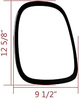 Vista 4 de Astra Depot Compatible con mini Cooper - Anillo envolvente para faros delanteros y traseros y bisel de faros traseros 2014-2019 2020 2021 2022 2023