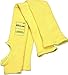 MCR Safety 9378T Kevlar Regular Weight 36 Gauge Plain Sleeve with Thumb-Slot, Yellow, 18-Inch