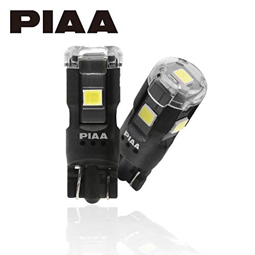 PIAA ポジション用 LEDバルブ 6600K 12V 2.1W 200lm T10 車検対応 2個入 X7381