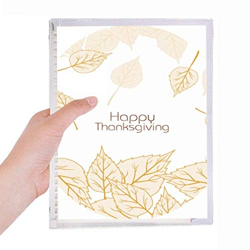 Carnet de notes à spirales pour organiser vos recettes d'automne en douceur