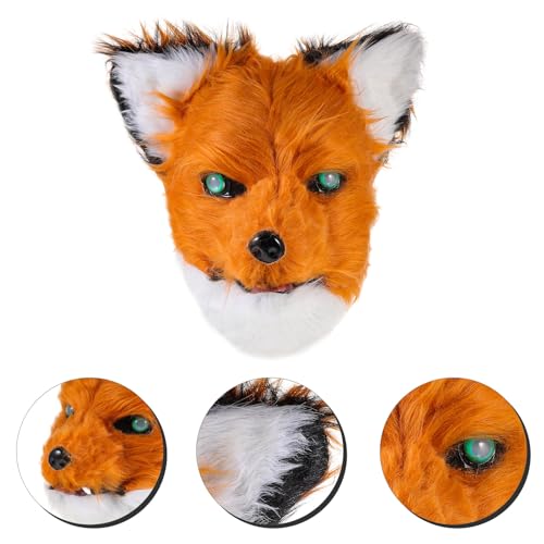 Masque loup effrayant Halloween mobile pour jeu de rôle réaliste - 7
