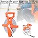 Open Reel Tape Measure, 100m/330ft Extra Long Standard & Metric Industrial Measuring Tape, Dual Sided Measuring Wheel for Yard, Field, Carpentry, Construction (330ft)