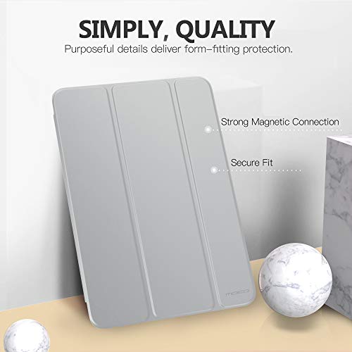 Image of Moko Smart Case for iPad 9th / 8th / 7th Generation Case 10.2 Inch, Silver