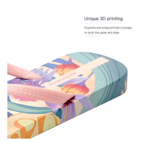 Bathroom Slippers, Women's Fresh Style PVC Flip Flops - Lightweight Sandwich Slippers for Outdoor for Living Room/Pool/Beach/SPA/Public Showers4