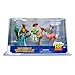 Disney Store Official Deluxe Figure Play Set (Toy Story) - Set of 9 Detailed Figures