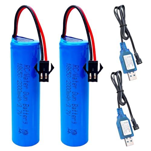 Shockli 3.7V 2000mAh RC Car Batteries (2 Pack)